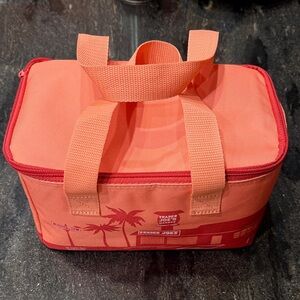 Trader Joe's Coral Tote